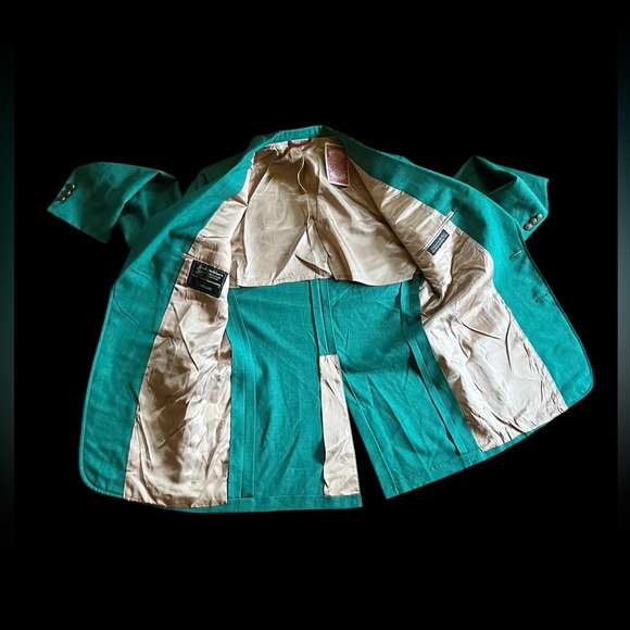 Vintage 80’s Classic Green Blazer - Picture 10 of 10